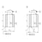 Kipp Drill bushing, DIN 179 Mild steel. Rounded both. IDxODxH: 2x5x9 mm K1021.B0200X09 - alternate 2